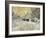 Sleigh Ride in Central Park-Childe Hassam-Framed Giclee Print