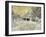 Sleigh Ride in Central Park-Childe Hassam-Framed Giclee Print