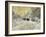 Sleigh Ride in Central Park-Childe Hassam-Framed Giclee Print