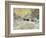 Sleigh Ride in Central Park-Childe Hassam-Framed Giclee Print