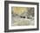 Sleigh Ride in Central Park-Childe Hassam-Framed Giclee Print