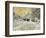 Sleigh Ride in Central Park-Childe Hassam-Framed Giclee Print