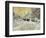 Sleigh Ride in Central Park-Childe Hassam-Framed Giclee Print