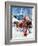 "Sleigh Ride Through Town,"December 1, 1939-William Meade Prince-Framed Giclee Print