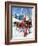 "Sleigh Ride Through Town,"December 1, 1939-William Meade Prince-Framed Giclee Print