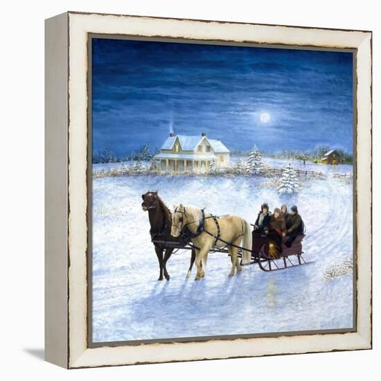 Sleighbells-Kevin Dodds-Framed Premier Image Canvas