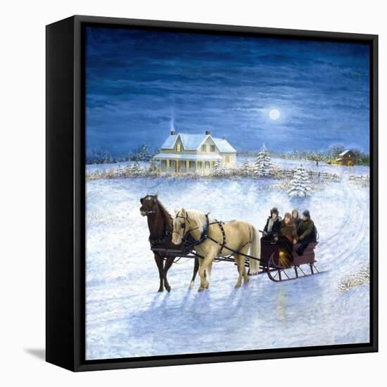 Sleighbells-Kevin Dodds-Framed Premier Image Canvas