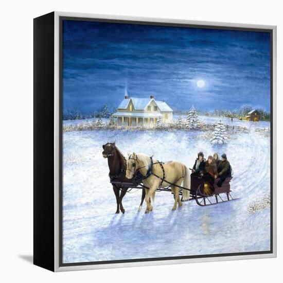 Sleighbells-Kevin Dodds-Framed Premier Image Canvas