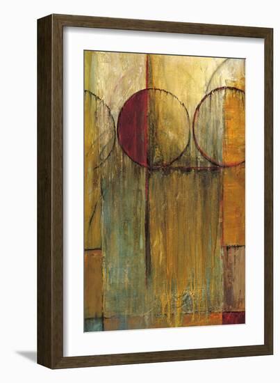 Slender Friends II-Mike Klung-Framed Art Print