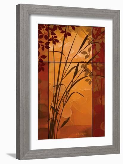 Slender Grasses-Edward Aparicio-Framed Art Print