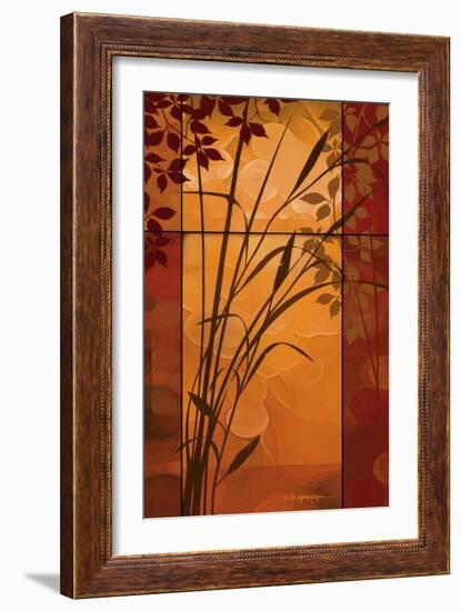 Slender Grasses-Edward Aparicio-Framed Art Print