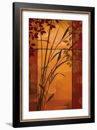 Slender Grasses-Edward Aparicio-Framed Art Print