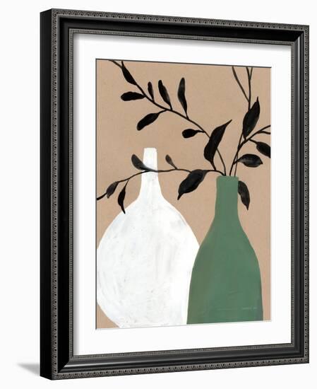 Slender Stems II-Danhui Nai-Framed Art Print