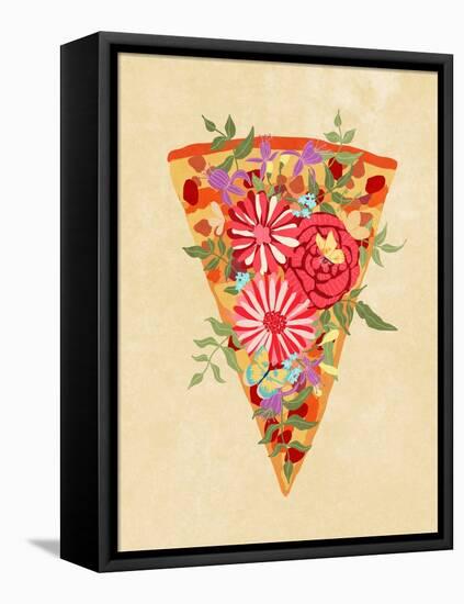 Slice of Flower Pizza-Raissa Oltmanns-Framed Premier Image Canvas
