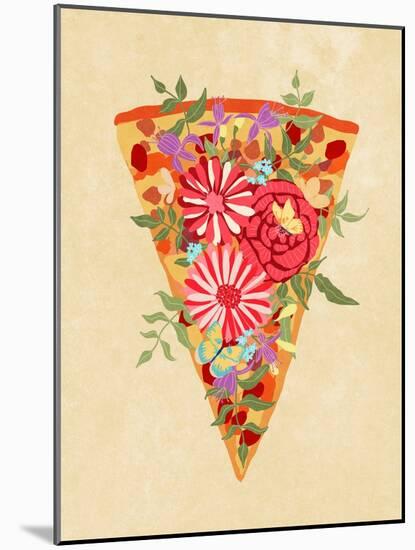 Slice of Flower Pizza-Raissa Oltmanns-Mounted Photographic Print