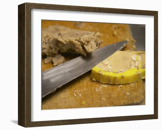 Slice of Foie Gras, Ferme De Biorne Duck and Fowl Farm, Dordogne, France-Per Karlsson-Framed Photographic Print