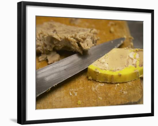 Slice of Foie Gras, Ferme De Biorne Duck and Fowl Farm, Dordogne, France-Per Karlsson-Framed Photographic Print