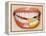 Slice of Lemon Between Teeth-Cristina-Framed Premier Image Canvas
