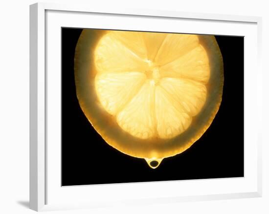 Slice of Lemon-Victor De Schwanberg-Framed Photographic Print