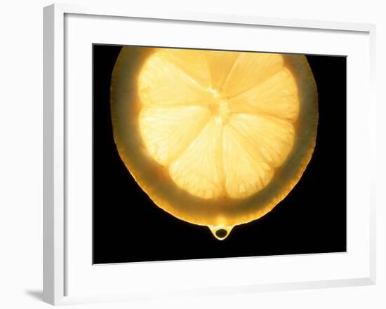 Slice of Lemon-Victor De Schwanberg-Framed Photographic Print