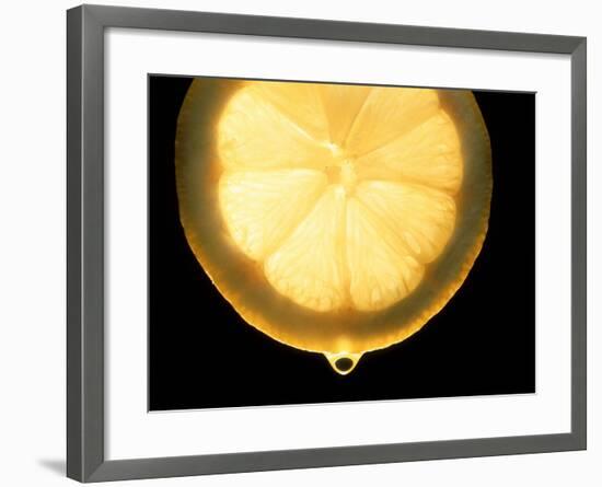 Slice of Lemon-Victor De Schwanberg-Framed Photographic Print