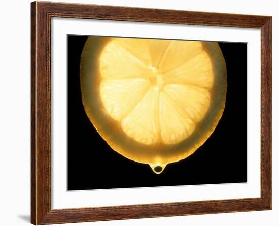 Slice of Lemon-Victor De Schwanberg-Framed Photographic Print