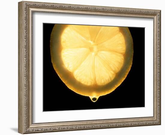 Slice of Lemon-Victor De Schwanberg-Framed Photographic Print