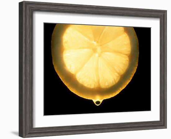 Slice of Lemon-Victor De Schwanberg-Framed Photographic Print