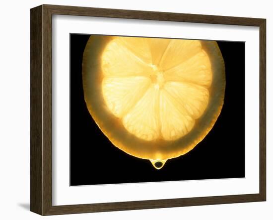 Slice of Lemon-Victor De Schwanberg-Framed Photographic Print