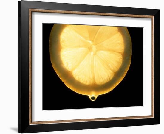 Slice of Lemon-Victor De Schwanberg-Framed Photographic Print