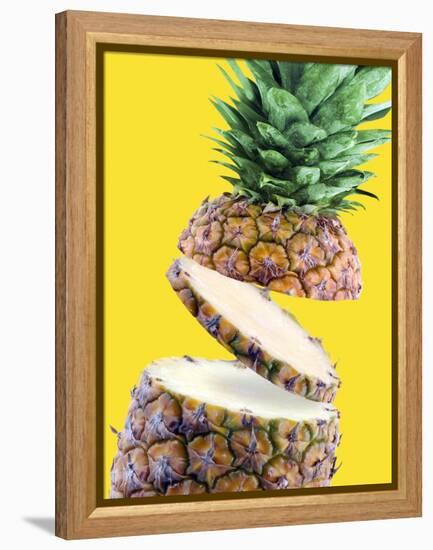 Sliced Pineapple-Victor Habbick-Framed Premier Image Canvas