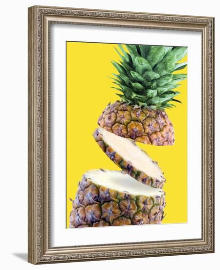 Sliced Pineapple-Victor Habbick-Framed Photographic Print