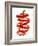 Sliced Red Peppers-Petr Gross-Framed Photographic Print