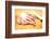 Slicing Raw Octopus for A Gourmet Dinner-Bill C-Framed Photographic Print