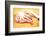 Slicing Raw Octopus for A Gourmet Dinner-Bill C-Framed Photographic Print