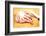 Slicing Raw Octopus for A Gourmet Dinner-Bill C-Framed Photographic Print