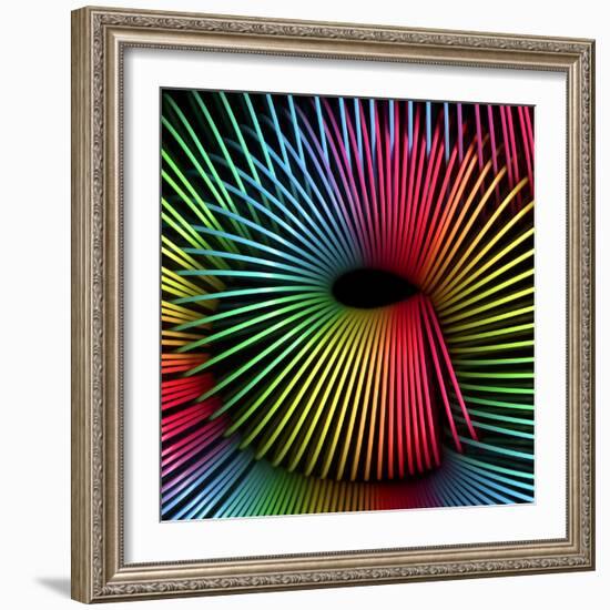 Slicky O 2-Magda Indigo-Framed Photographic Print