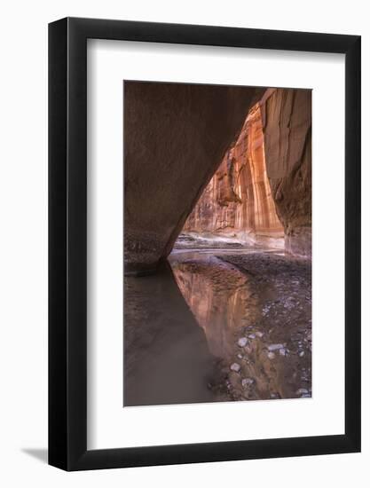 Slide Arch in Paria Canyon, Vermillion Cliffs Wilderness, Utah-Howie Garber-Framed Photographic Print