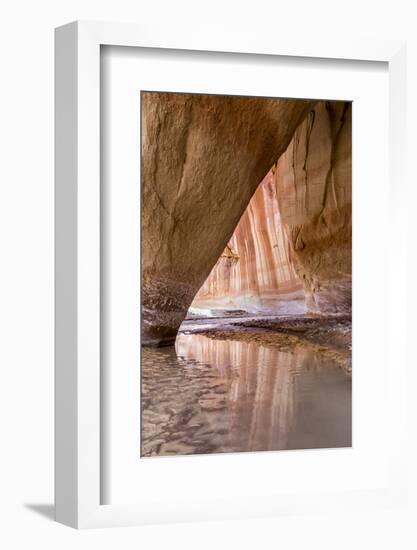 Slide Arch in Paria Canyon, Vermillion Cliffs Wilderness, Utah-Howie Garber-Framed Photographic Print