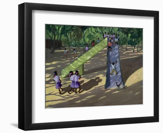 Slide, Mysore, 2001-Andrew Macara-Framed Giclee Print