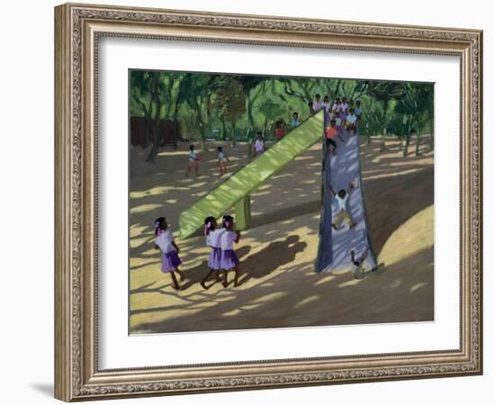 Slide, Mysore, 2001-Andrew Macara-Framed Giclee Print