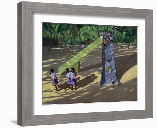 Slide, Mysore, 2001-Andrew Macara-Framed Giclee Print
