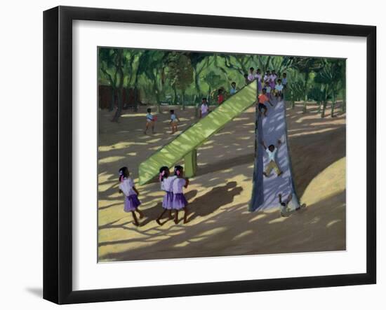 Slide, Mysore, 2001-Andrew Macara-Framed Giclee Print