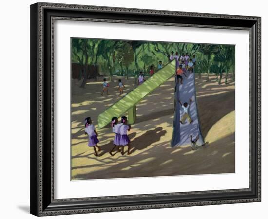 Slide, Mysore, 2001-Andrew Macara-Framed Giclee Print