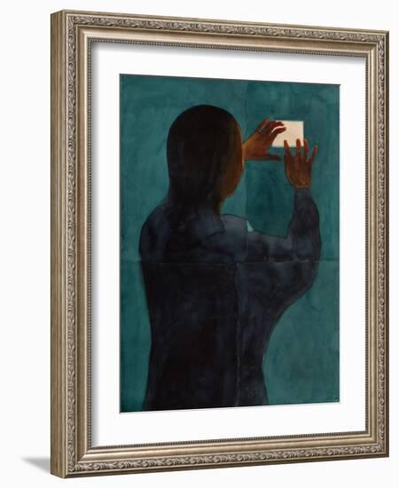 Slide (Stills), 2021 (W/C on Arches)-Graham Dean-Framed Giclee Print