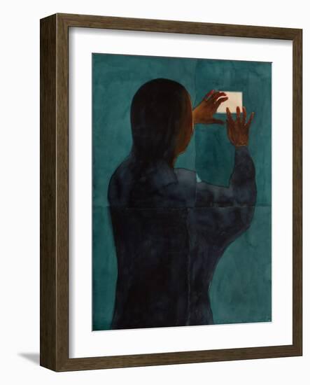 Slide (Stills), 2021 (W/C on Arches)-Graham Dean-Framed Giclee Print