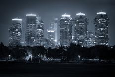 Luxury Building in Tel Aviv, Black and White Toned - North Tel Aviv-slidezero-Photographic Print