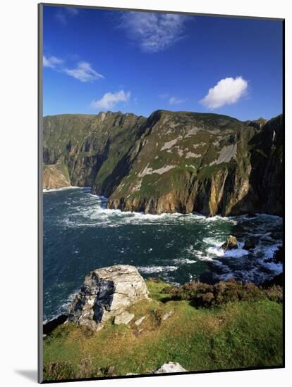 Slieve League, Bunglass Point, County Donegal, Ulster, Republic of Ireland-Patrick Dieudonne-Mounted Photographic Print