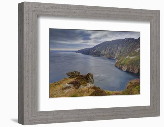 Slieve League, County Donegal, Ulster, Republic of Ireland, Europe-Carsten Krieger-Framed Photographic Print