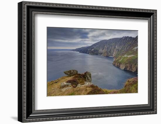 Slieve League, County Donegal, Ulster, Republic of Ireland, Europe-Carsten Krieger-Framed Photographic Print